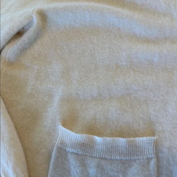 J Crew 100% Cashmere Patch-Pocket Cardigan - M - Picture 4 of 8